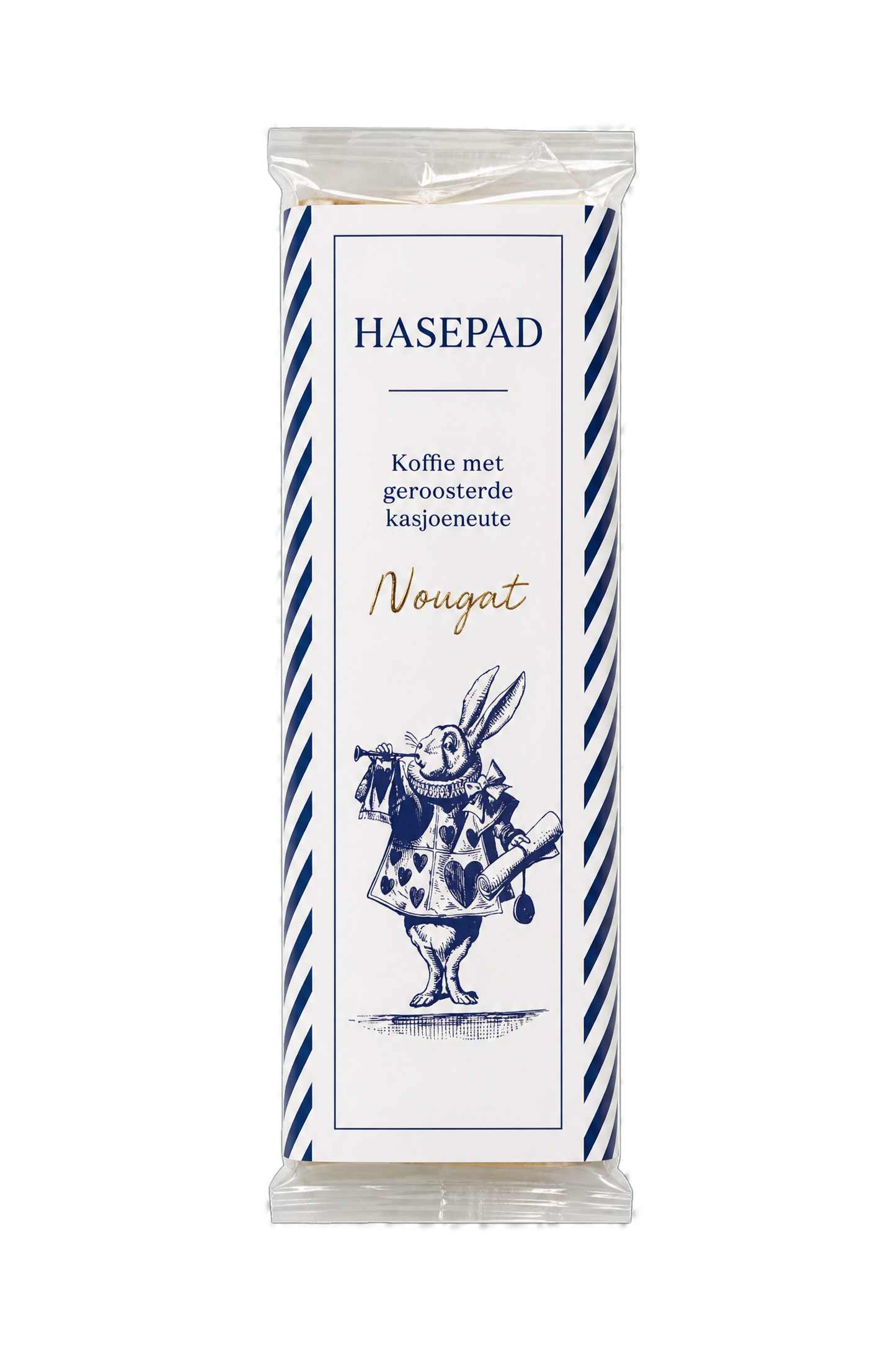 Hasepad Nougat — Koffie met geroosterde kasjoeneute